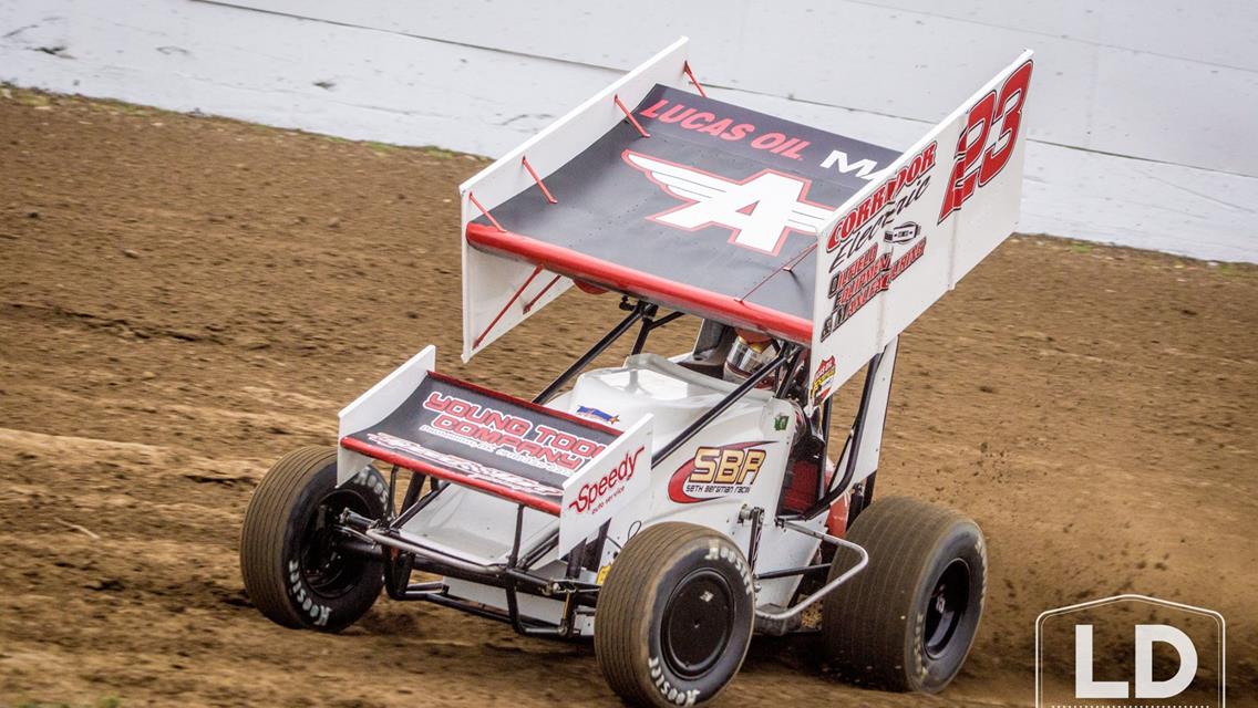 Bergman Captures Two Top Fives at Spring Nationals to Kick Off Lucas Oil ASCS National Tour Season