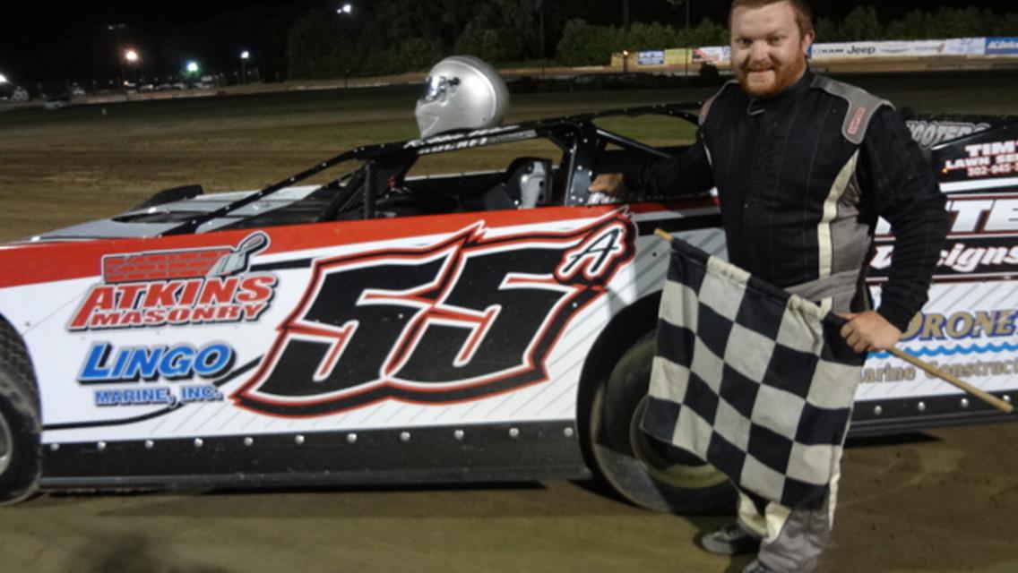 ROBBIE WALLS, JR GETS FIRST WIN OF SEASON IN CRATES