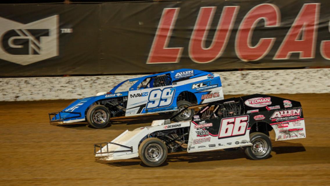 With break in rain expected, USRA Nationals continue Wednesday night at Lucas Oil Speedway