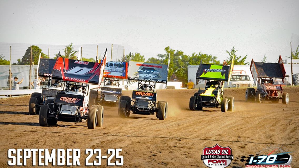 Lubbock Wrecker Service 305 Nationals at I-70 Motorsports Park on Deck for United Rebel Sprint Series