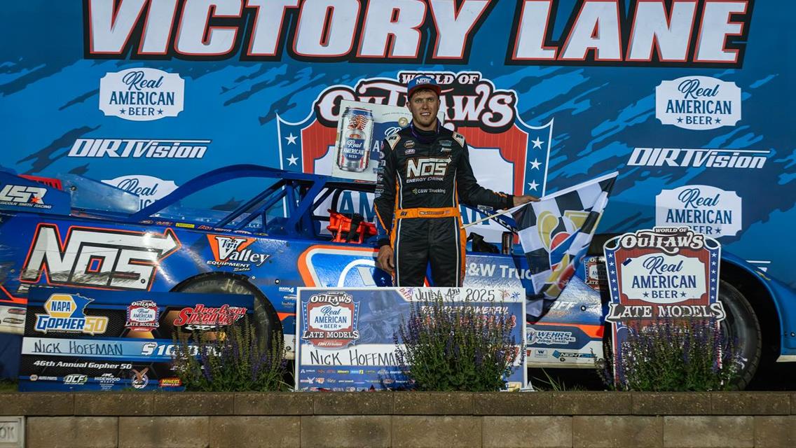 Deer Creek Speedway (Spring Valley, MN) – World of Outlaws Real American Beer Late Model Series – Gopher 50 – July 3rd-4th, 2025.