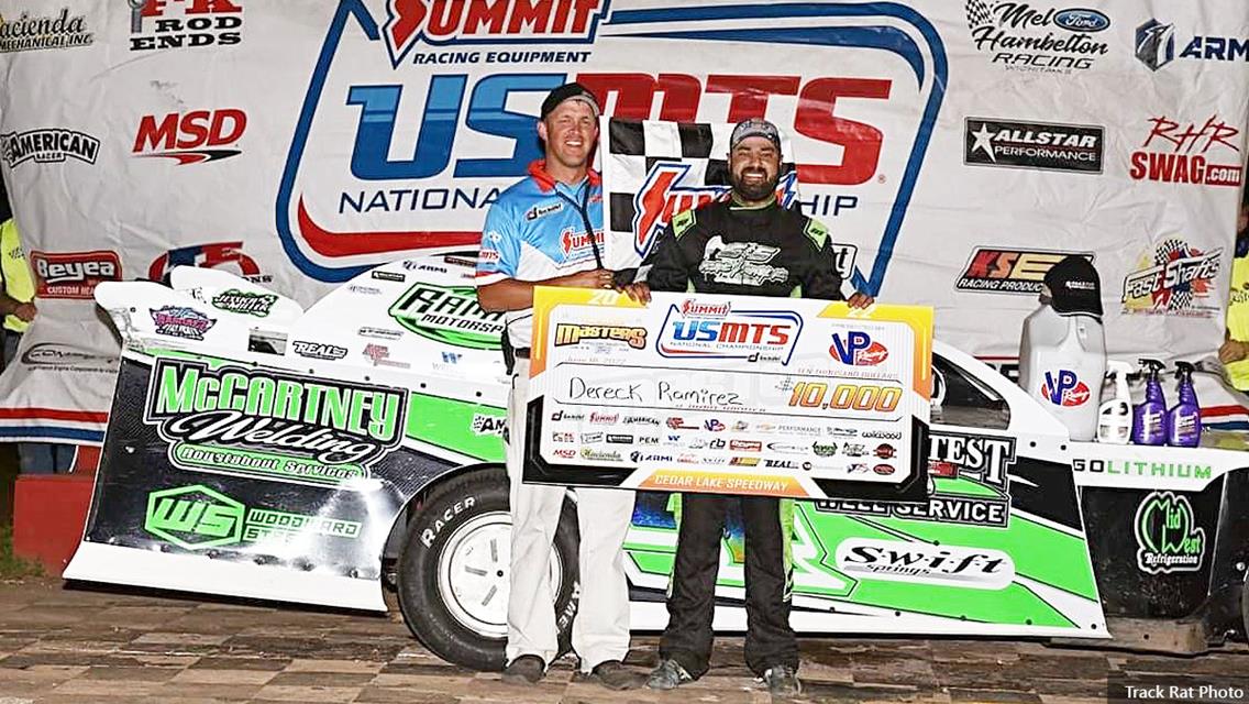 Cedar Lake Speedway (New Richmond, WI) – United States Modified Touring Series (USMTS) – Masters – June 16th-18th, 2022. (Track Rat photo)