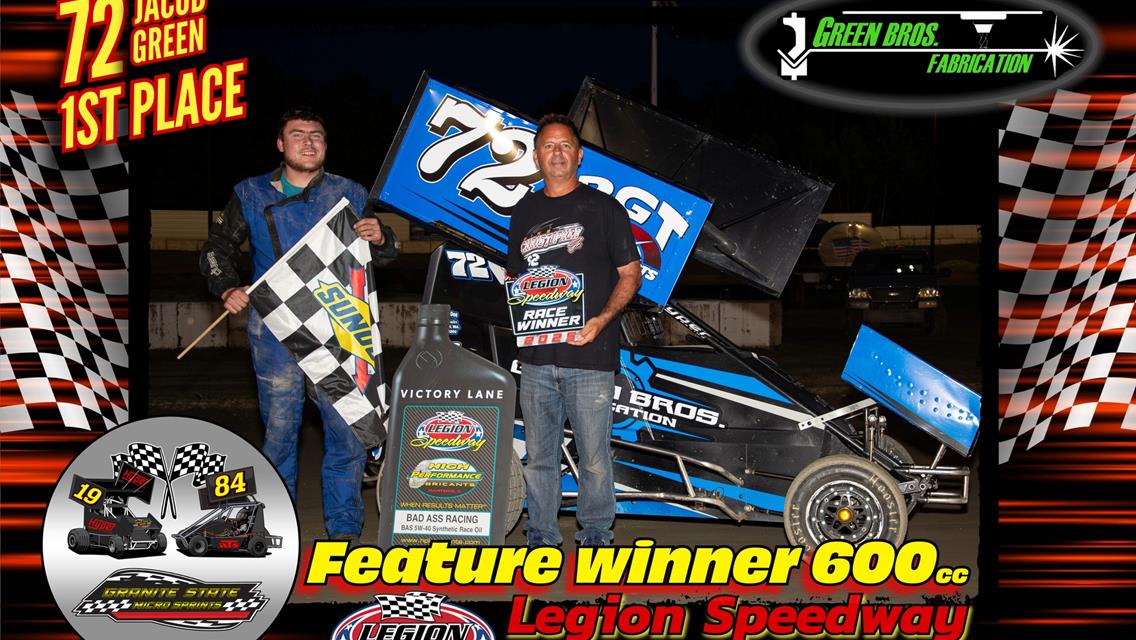 Granite State Micro Sprints Tear Up Legion Speedway!