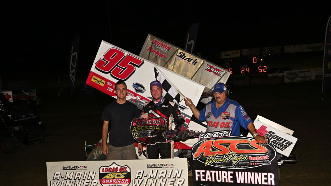 Covington tops Lucas Oil ASCS at U.S. 36 Raceway