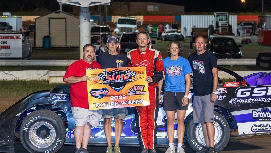 Hansen hangs on for fifth Sooner Late Model victory