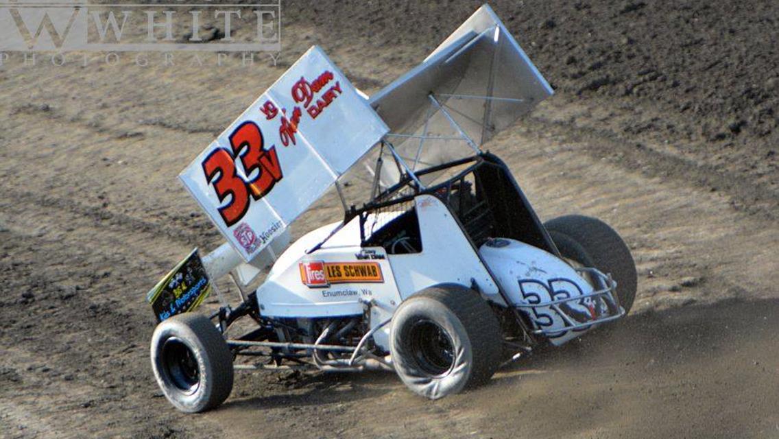 Van Dam Opens 2015 Season With Top 10 at Winter Heat Sprint Car Showdown