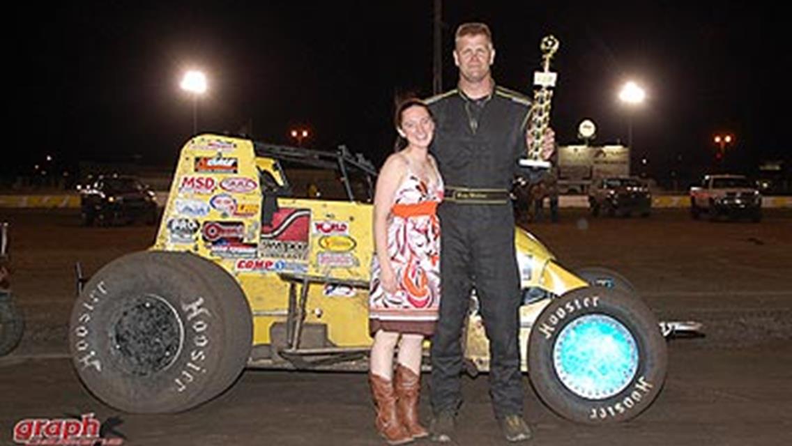 Wallace Earns Victory With Last Lap Pass