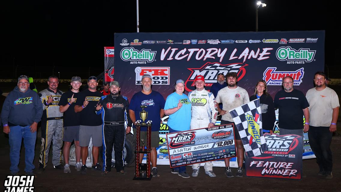 Fairbury Speedway (Fairbury, IL) – MARS Late Model Championship Series – FALS Frenzy – October 3rd-4th, 2025. (Josh James Artwork)
