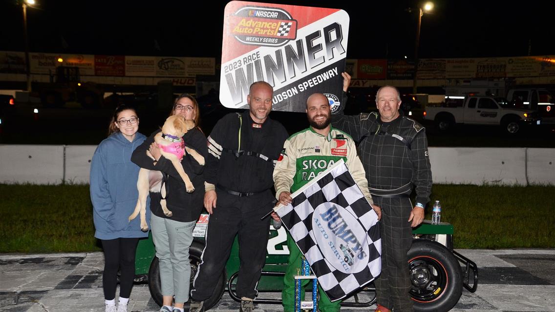 Harris Sweeps Twin 25’s at Hudson