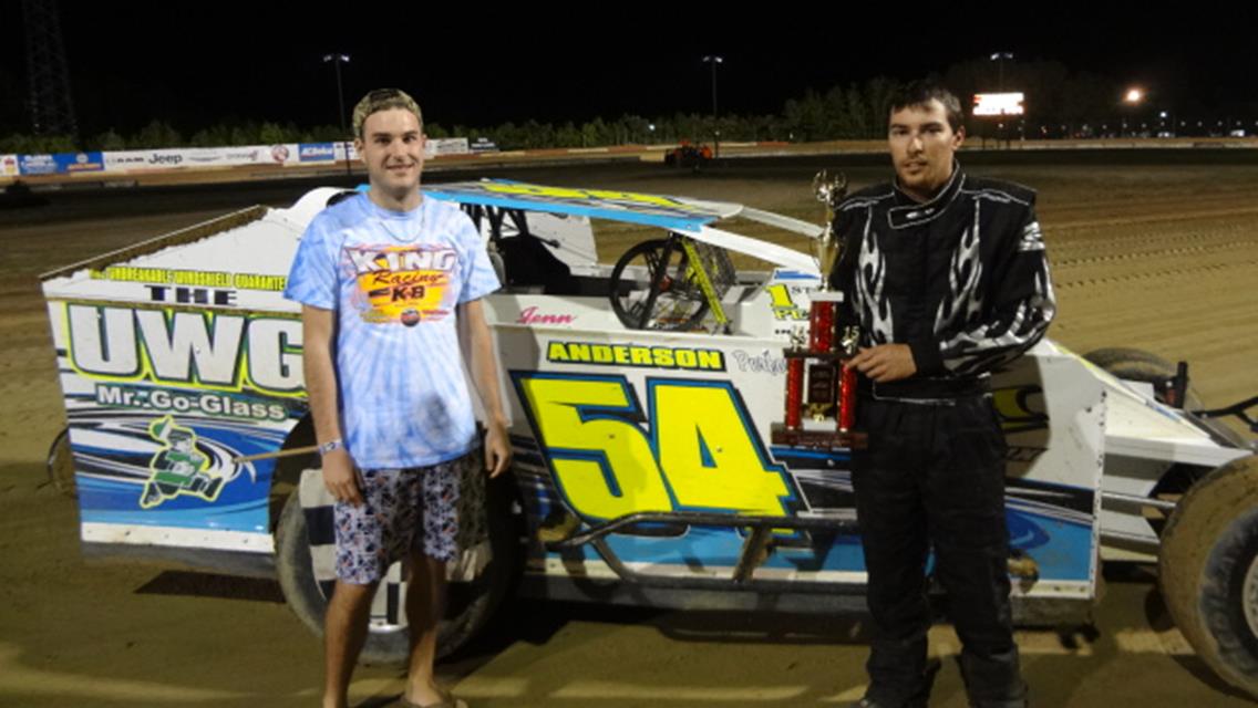 BRANDON GALLO GETS 1ST CAREER WIN IN AC DELCO MODS