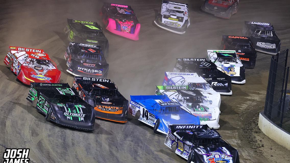 Eldora Speedway (Rossburg, OH) – World 100 – September 4th-6th, 2025. (Josh James Artwork)