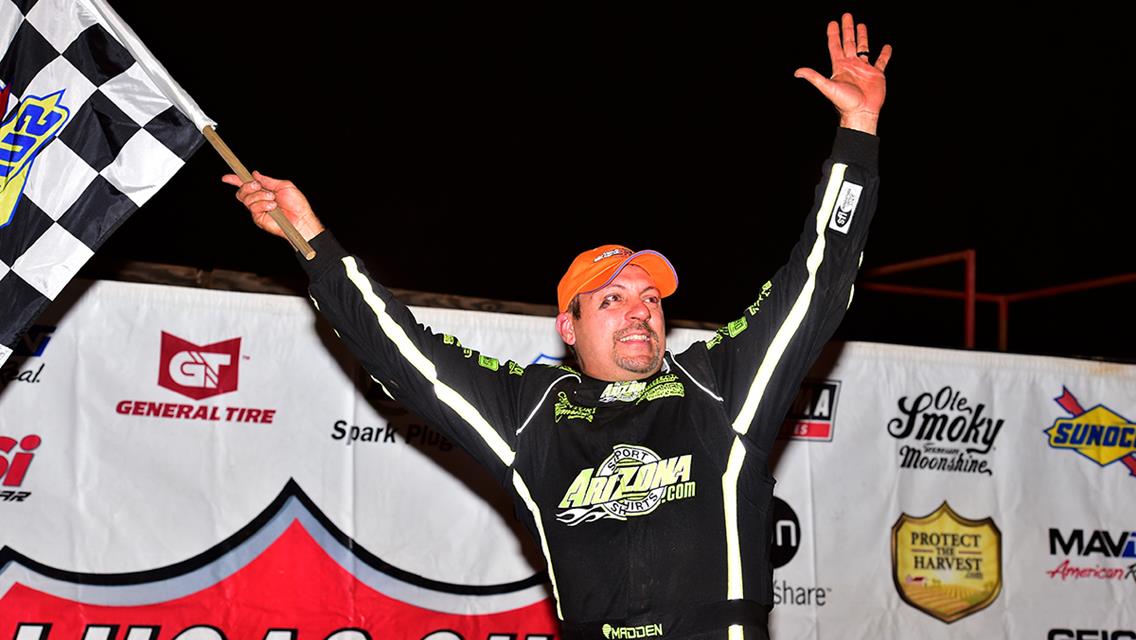 Chris Madden Marches to Second Straight Lucas Oil Dixie Shootout Win at Dixie Speedway