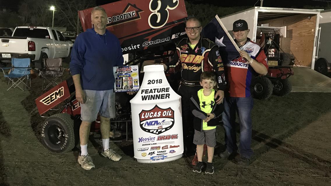 Tyer, Brewer and Laplante Produce Lucas Oil NOW600 National Micro Series Wins During Texas Short Track Showdown at Superbowl Speedway