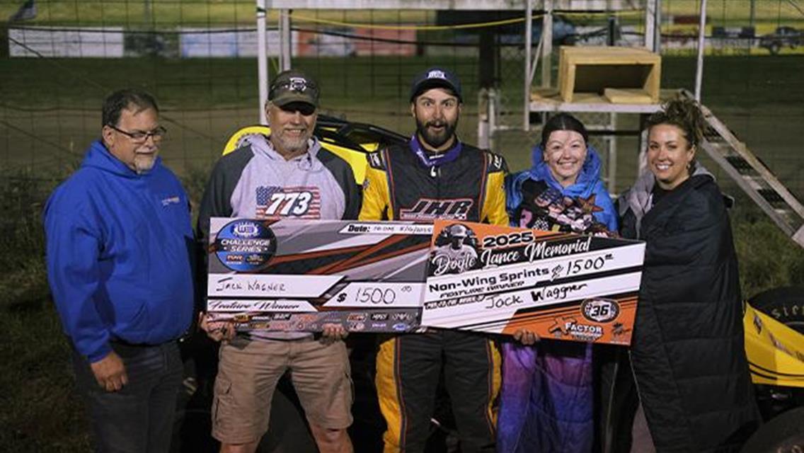 Jack Wagner Wheels to Win with Wholesale Batteries Inc. POWRi WAR/MWRA at US-36 Raceway