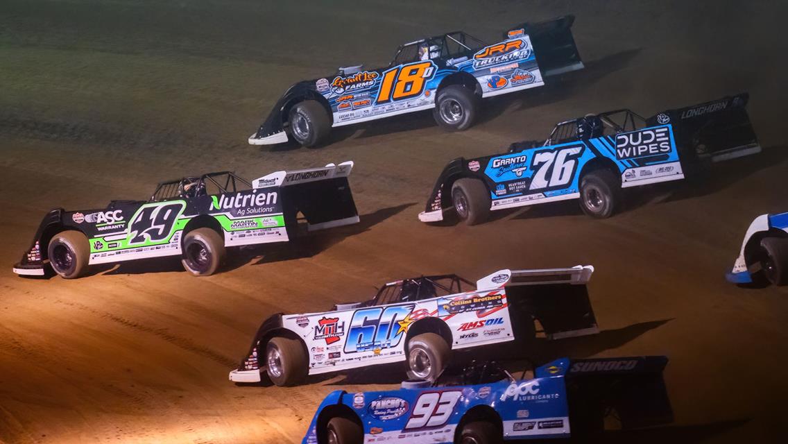 Batesville Motor Speedway (Locust Grove, AR) – Lucas Oil Late Model Dirt Series – Topless 100 – August 15th-16th, 2025. (Heath Lawson Photo)