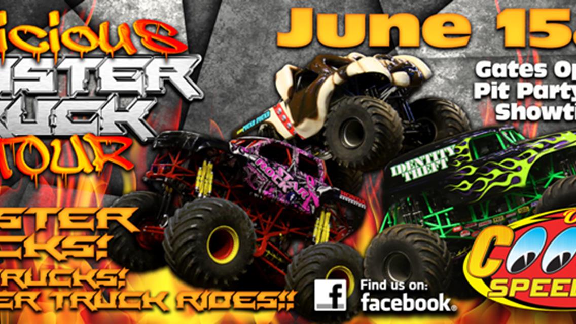 Monster Trucks Return To Coos Bay Speedway June 15th &amp; 16th