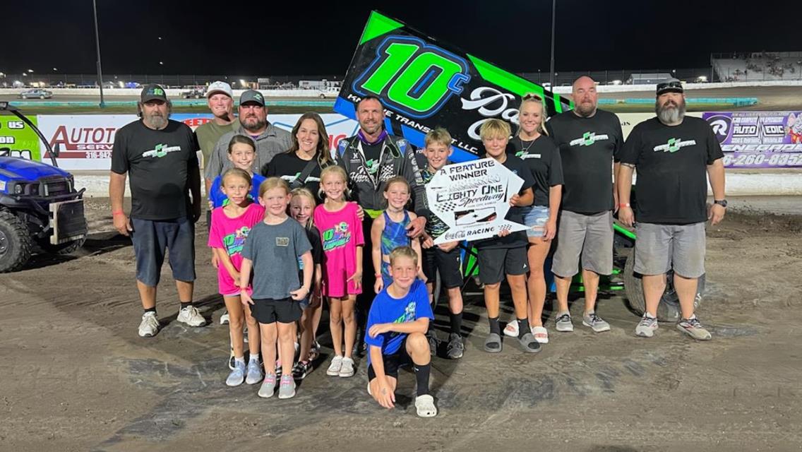 Campbell Takes ASCS Sooner Checkers At 81-Speedway