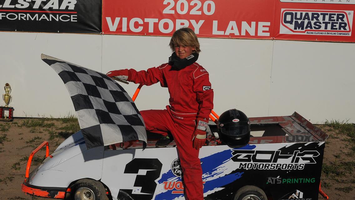 Short Wins Twice at Tri-City Motor Speedway
