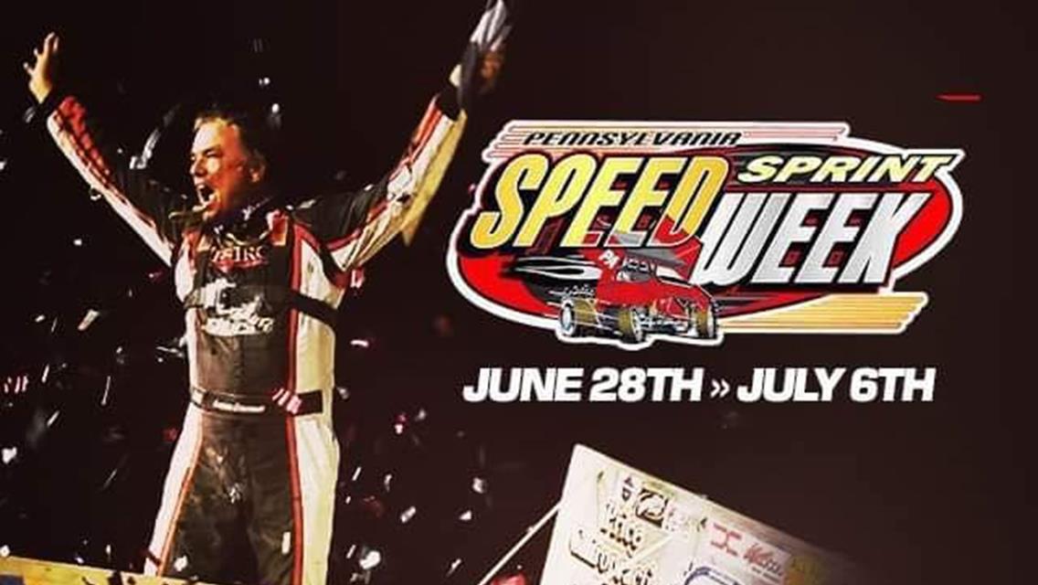 Speed Shift TV Airing Eight PA Speedweek Races During Next Week and a Half
