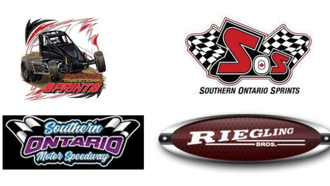 REIGLING BROS PRESENTS SOUTHERN ONTARIO SPRINTS AND ONTARIO TRADITIONAL SPRINTS DOUBLEHEADER AT SOUTH BUXTON