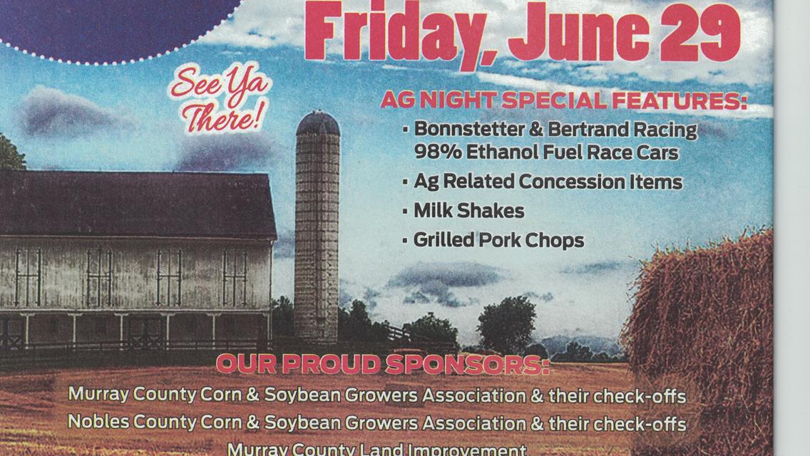 FREE Admission to Grandstand - June 29th