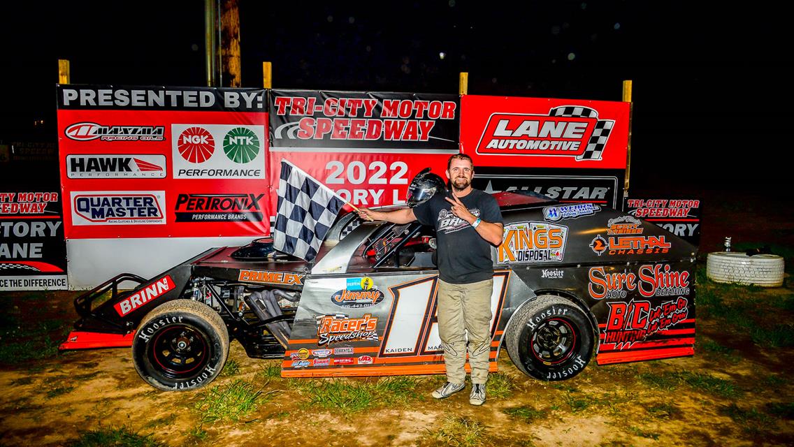 Emotional Win for Terrill at Tri-City Motor Speedway