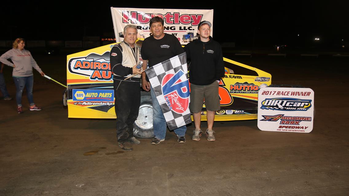 Perrotte Stout In Modified Win at Airborne