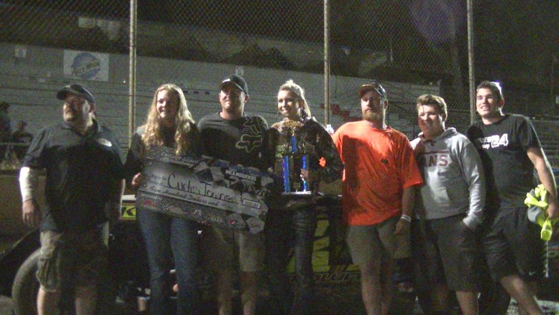 Curtis Towns Wins Night #1 Of Mark Howard Memorial Cottage Grove Speedway Modified Nationals