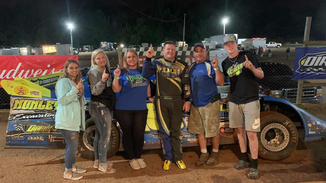 David Seibers outruns rain at Clarksville to pick up seventh win of 2020