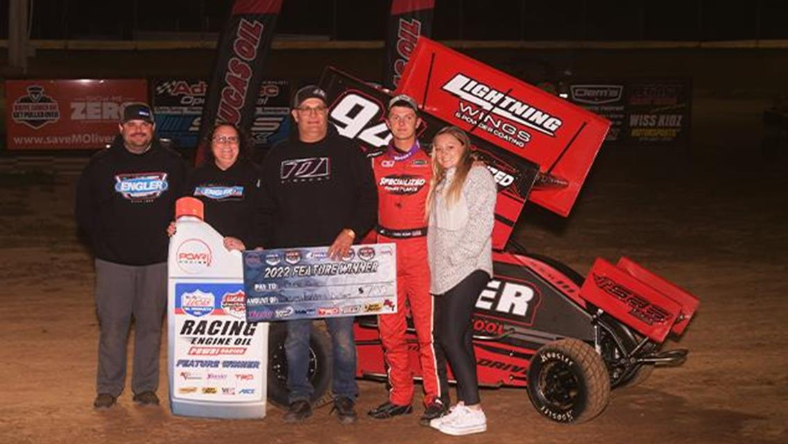 Craig Ronk Claims Victory in POWRi Outlaw Micro League at Sweet Springs