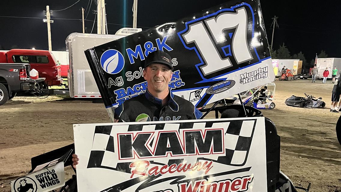 Linner, Potter, Kalkwarf, and Friesen Land KAM Raceway Wins on Friday!