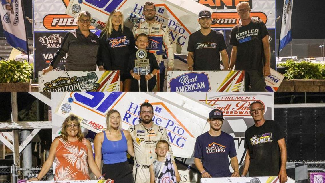 Two Tracks, Two Wins: Thiel&#39;s Unstoppable Weekend