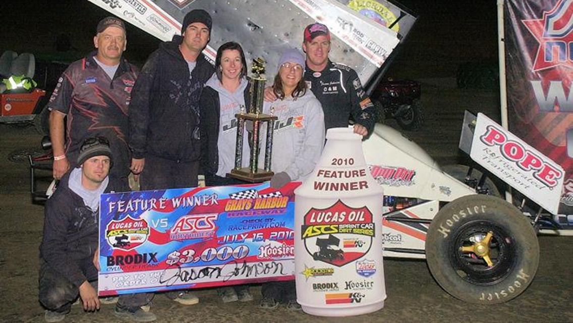 The Cajun Rages in Brownfield Memorial Prelim; Johnson Takes Second Lucas Oil Sprint Car Win of the Year!