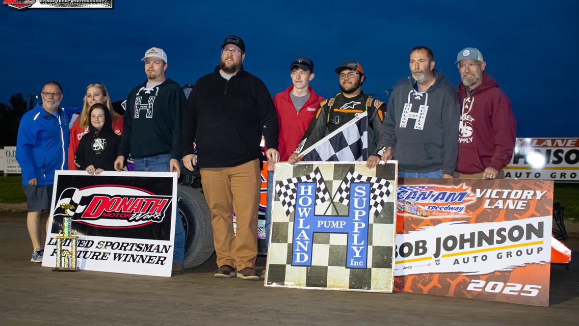 Century Mark for Hennessy, Shaw Returns to Victory Lane in Modifieds at Can-Am Speedway
