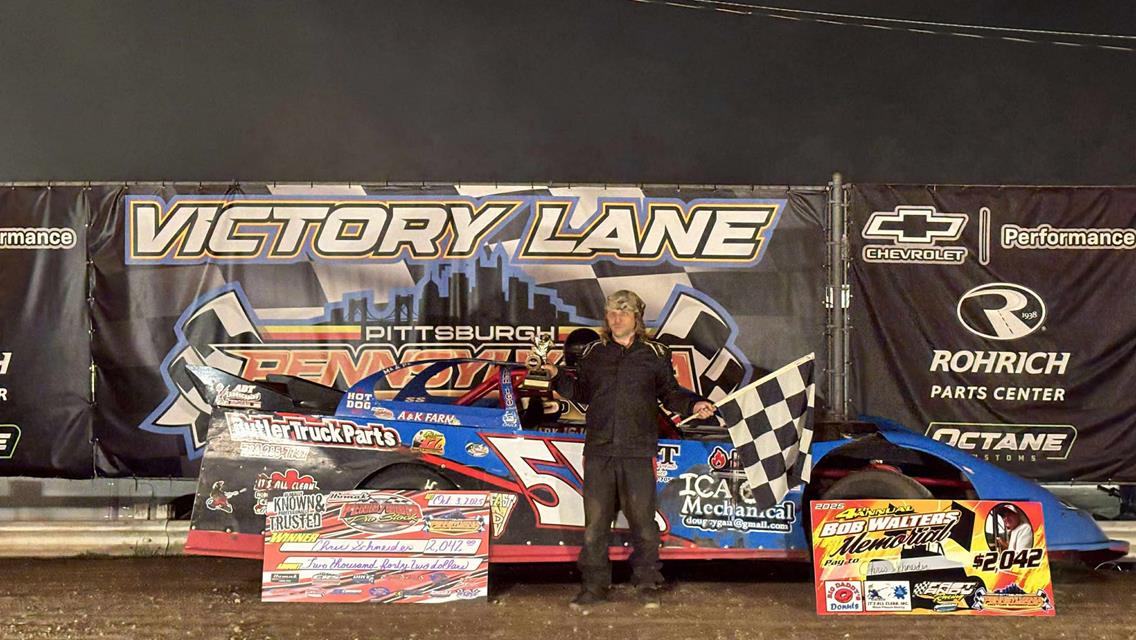 Wheel-to-Wheel Action: Moran, Davenport, Ferguson, and Blair Highlight Pittsburgher Weekend (Full Write Up Results)