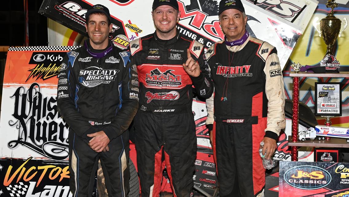 PENNSYLVANIA PROUD: Brent Marks Leads PA Podium Sweep with $20,000 Win in Bob Weikert Memorial Opener at Port Royal