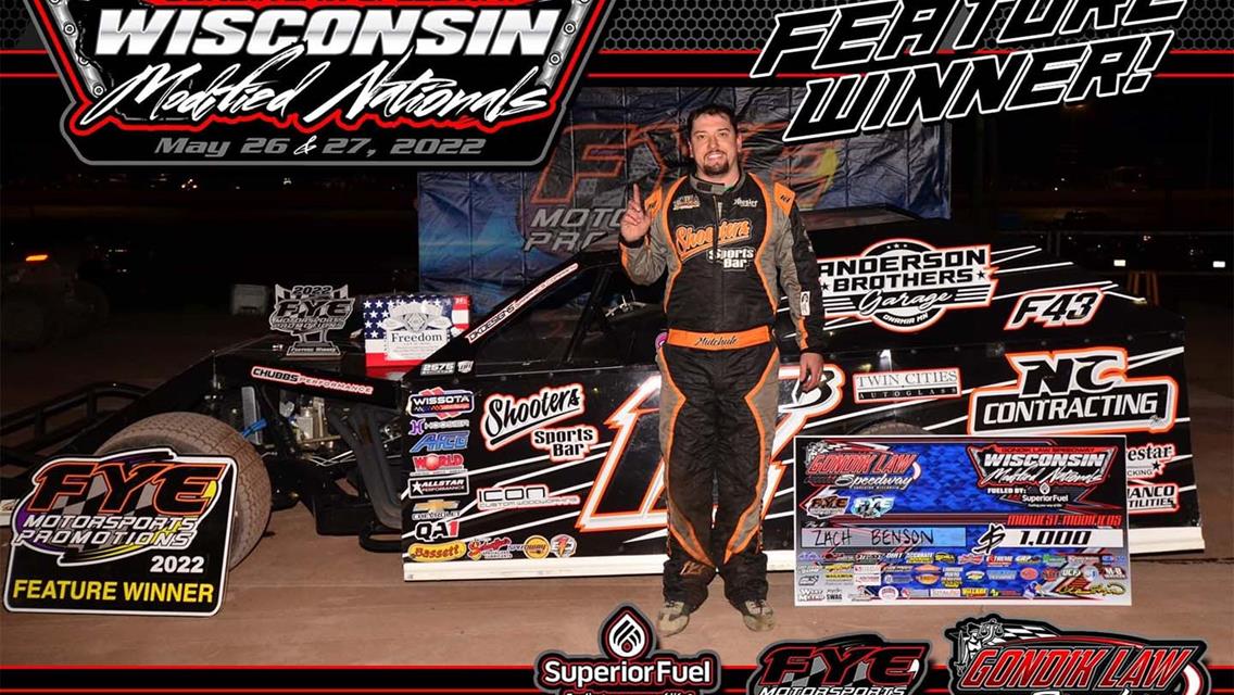 Copp, Sabraski, Benson, Jorgensen, &amp; Johnston Score Wisconsin Mod Nationals Wins