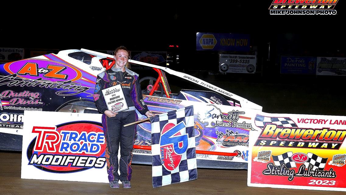 Amy Holland Holds Off Brewerton Speedway Best For First Ever Modified Win
