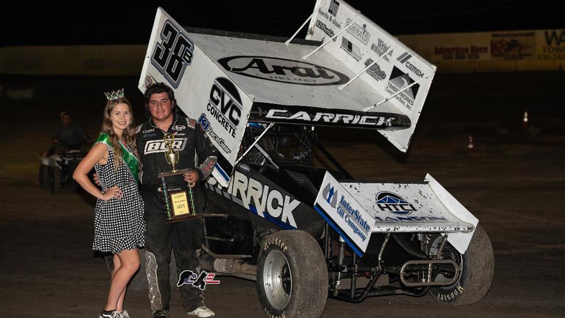 Carrick Wins; Van Roekel Hobby Stock Champ