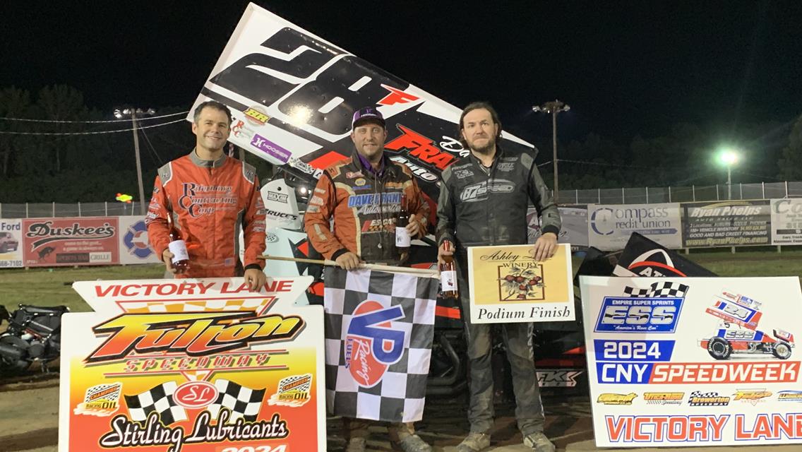 Franek Flies to Fulton Victory Lane