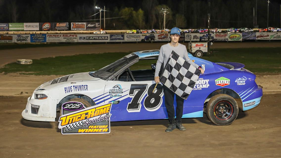 Utica Rome Speedway beats the rain Friday night 4/25!