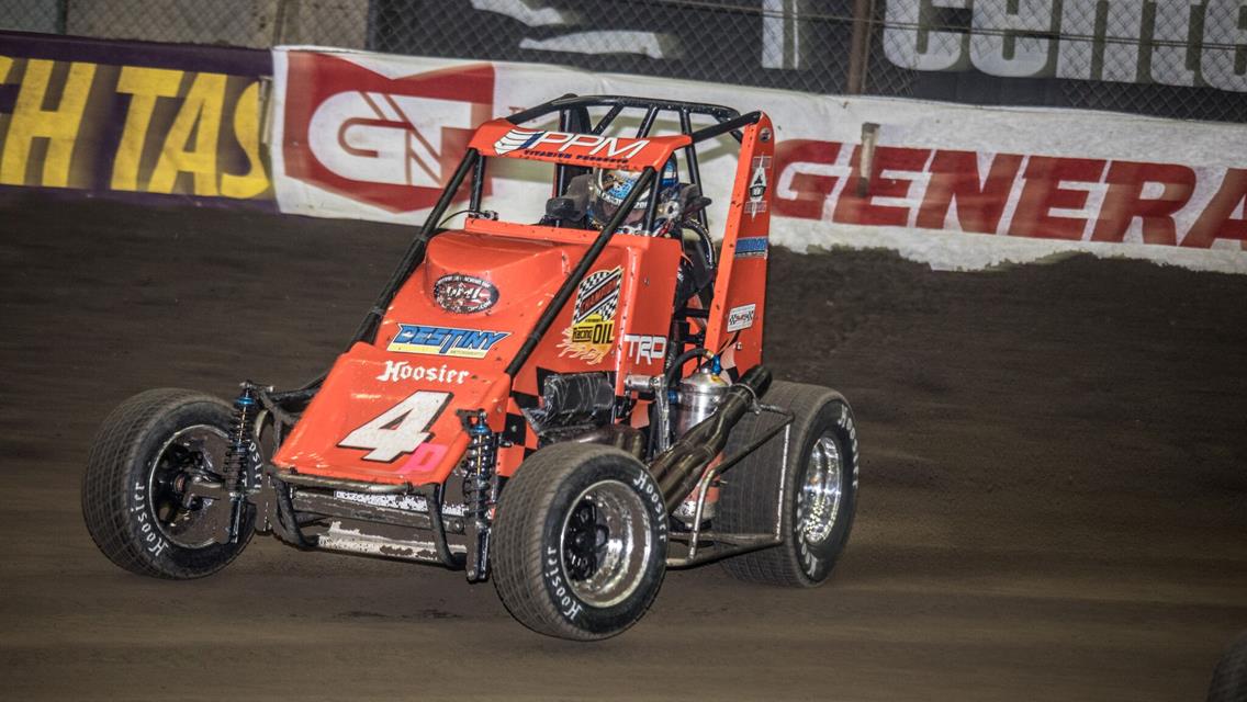 Paul McMahan Advances To Chili Bowl B Main With Destiny Motorsports