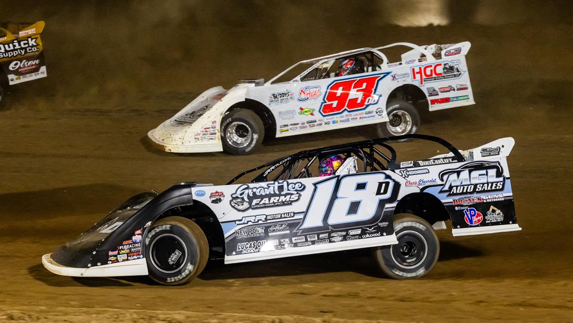 Atomic Speedway (Alma, OH) – Lucas Oil Late Model Dirt Series – Buckeye Spring 50 – March 21st, 2025. (Heath Lawson Photo)