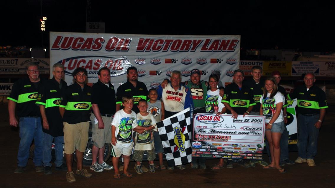Jeff Smith Snaps Owens’ Win Streak in Series Competition at Fayetteville