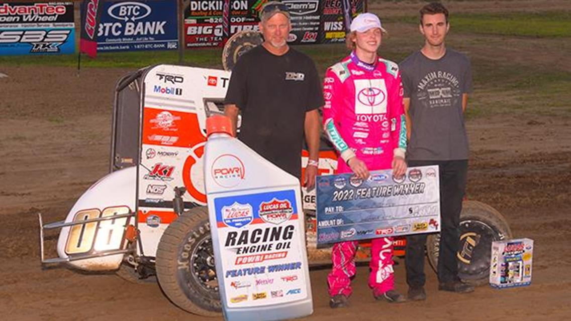 Cannon McIntosh Conquers Sweet Springs with POWRi National &amp; West Midget Leagues