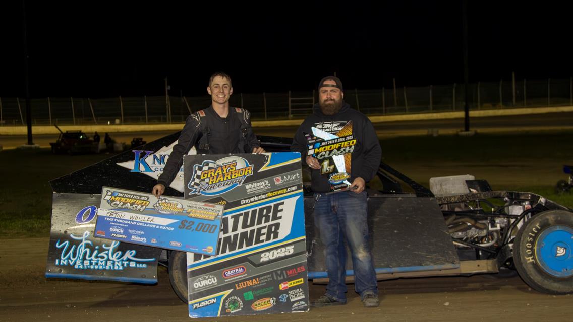 Eston Whistler wins Night 1 of the Modified Clash