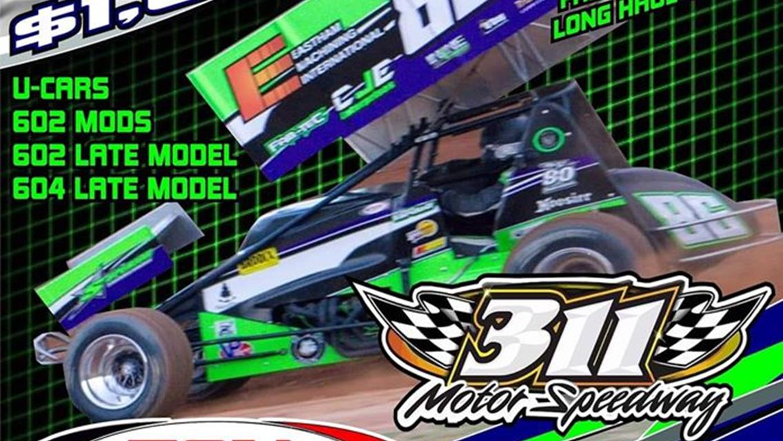 Big Payout and Live Stream on Tap for TriboDyn Lubricants Carolina Sprint Tour Event at 311 Speedway