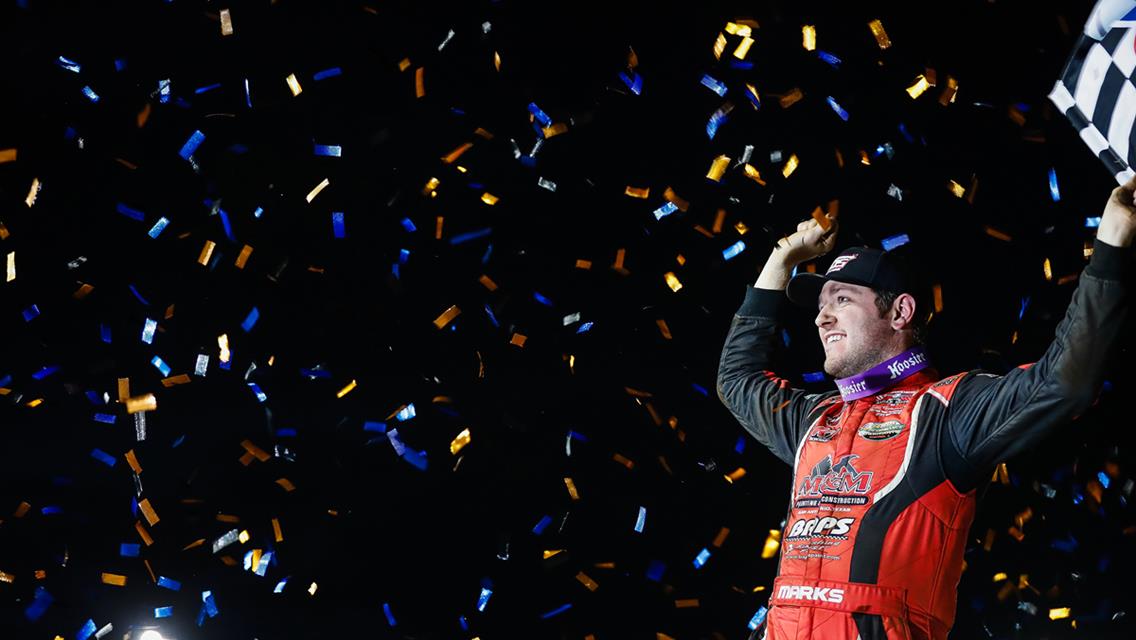 Brent Marks Takes New Team to Victory Lane in World of Outlaws Season Finale
