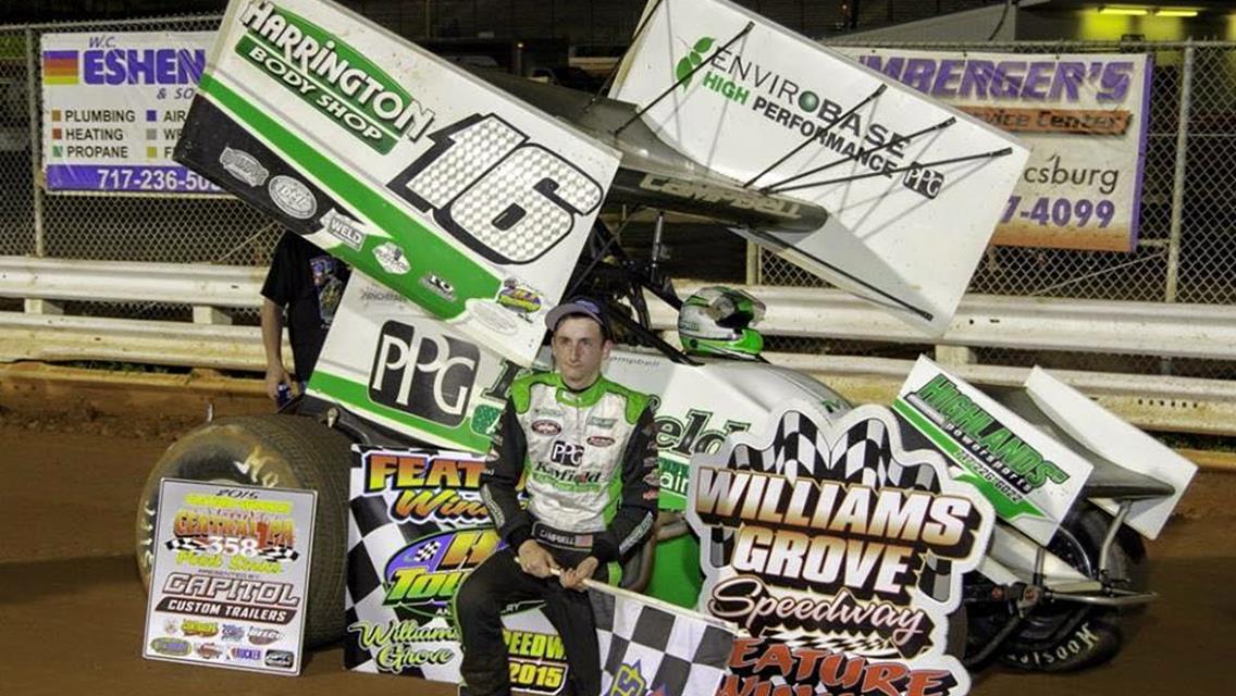 Williams Grove Win - June 19, 2015