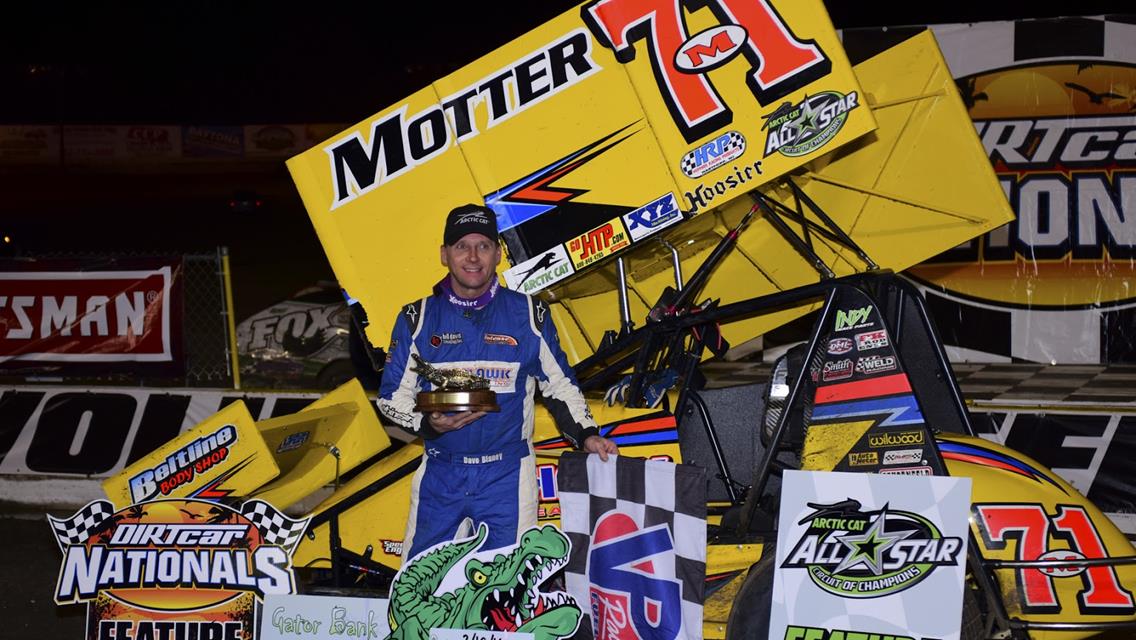 Dave Blaney Scores Arctic Cat All Star Opener at DIRTcar Nationals